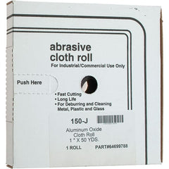 Value Collection - Shop Rolls   Abrasive Material: Aluminum Oxide    Roll Width (Inch): 1 - Exact Tooling