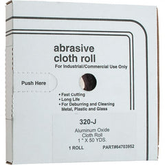 Value Collection - Shop Rolls   Abrasive Material: Aluminum Oxide    Roll Width (Inch): 1 - Exact Tooling