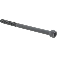 Value Collection - #10-24 UNC Hex Socket Drive, Socket Cap Screw - Alloy Steel, Black Oxide Finish, Partially Threaded, 2-3/4" Length Under Head - Exact Tooling
