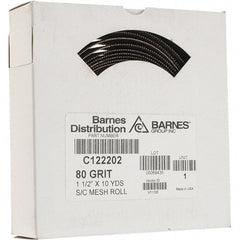 Made in USA - Shop Rolls   Abrasive Material: Silicon Carbide    Roll Width (Inch): 1-1/2 - Exact Tooling