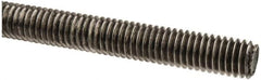 Made in USA - 3/8-16 UNC (Coarse), 6' Long, Stainless Steel Threaded Rod - Right Hand Thread - Exact Tooling