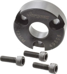 Jergens - Ball Lock System Compatible, Bolt-In Recessed Modular Fixturing Receiver Bushing - 13mm ID x 1-3/8" OD, 15/32" Overall Height - Exact Tooling