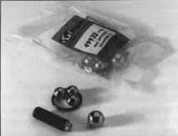 Jergens - 4 Piece Ball Lock Compatible Repair Kit - 1/2" Plate Thickness Compatibility, 16mm Shank Diam Compatibility - Exact Tooling