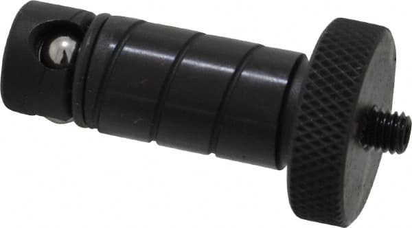 Jergens - 13mm Diam Ball Lock Modular Fixturing Shank - 1.33" Shank Length, 7/8" Head Diam, Compatible with 3/4" Thick Plate, 750 Lb Max Holding Force, 3/32 Key Size, Steel - Exact Tooling