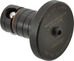 Jergens - 25mm Diam Ball Lock Modular Fixturing Shank - 1.7" Shank Length, 2" Head Diam, Compatible with 3/4" Thick Plate, 7,000 Lb Max Holding Force, 5/32 Key Size, Steel - Exact Tooling