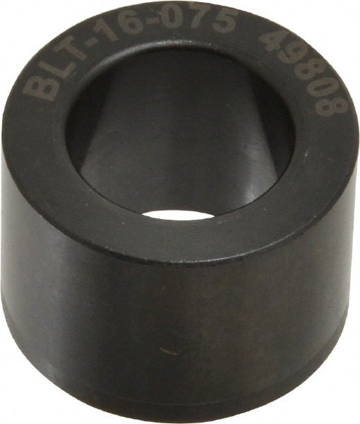 Jergens - 1.0018" OD, 3/4" Plate Thickness, Secondary Ball Lock, Modular Fixturing Liner - 16mm ID, -0.0004, 0.0000" Tolerance - Exact Tooling