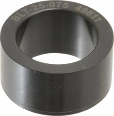 Jergens - 1.3772" OD, 3/4" Plate Thickness, Secondary Ball Lock, Modular Fixturing Liner - 25mm ID, -0.0004, 0.0000" Tolerance - Exact Tooling