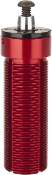 De-Sta-Co - 25 Lb Clamping Force, Right Hand Swing, 21.59mm Total Stroke, Single-Acting Pneumatic Swing Clamp - 10-32 Port, 72.9mm Body Length x 31.8mm Body Width, 4.1 cm3 (Clamp), 130 Max psi - Exact Tooling