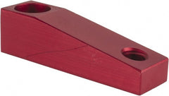 De-Sta-Co - 0.38 to 3/4" High, 3/8-16 Port, Aluminum, Single, Swing Clamp Arm - 2-3/4" OAL to 3/4" Overall Width - Exact Tooling