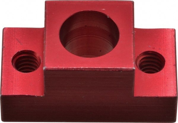 De-Sta-Co - 0.37 to 3/4" High, 1/4-20 Port, Aluminum, Blank, Swing Clamp Arm - 1-1/2" OAL to 3/4" Overall Width - Exact Tooling