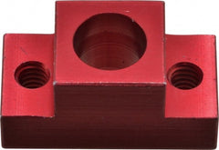 De-Sta-Co - 0.37 to 3/4" High, 1/4-20 Port, Aluminum, Blank, Swing Clamp Arm - 1-1/2" OAL to 3/4" Overall Width - Exact Tooling