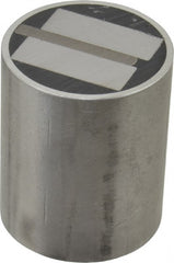 Mag-Mate - 3/8-16 Thread, 2" Diam, 2-7/16" High, 172 Lb Average Pull Force, Neodymium Rare Earth Pot Magnet - 5/16" Tapped Hole Depth, Aluminum Insulated - Exact Tooling