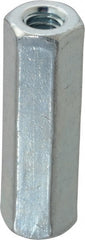 Made in USA - 3/4-10 UNC, 2-1/4" OAL Stainless Steel Standard Coupling Nut - 1" Width Across Flats - Exact Tooling