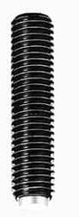 J.W. Winco - M8x1.25 Metric Coarse, 63mm Length of Thread, Soft Tip Point Set Screw - Grade 5.8 Steel, 4mm Key - Exact Tooling