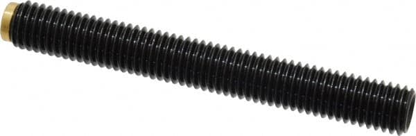 J.W. Winco - M10x1.50 Metric Coarse, 80mm Length of Thread, Soft Tip Point Set Screw - Grade 5.8 Steel, 5mm Key - Exact Tooling