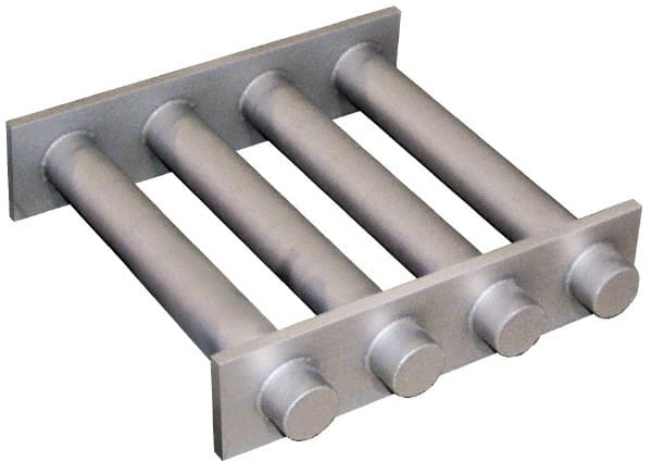 Mag-Mate - 10 Inch Diameter Round Grate Separator - Ceramic Magnet, Diverter, 5 Tubes - Exact Tooling