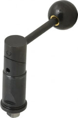 TE-CO - Tapered Cam Action Indexing Plunger - 0.7650" Body Diam, 1-1/8" Body Length, 3" Handle Length, 5/16" Plunger Projection - Exact Tooling
