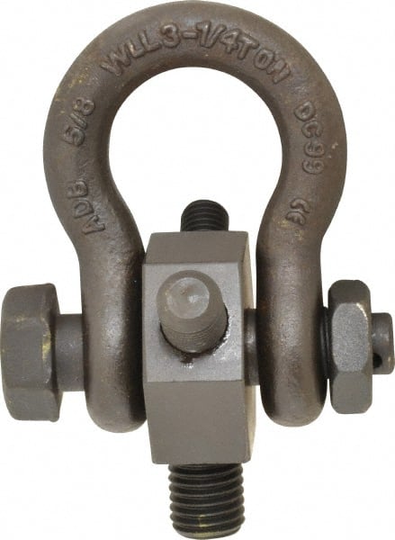 American Drill Bushing - 1/2-13 Thread Size Universal Lift Ring - 3/4 Inch Thread Length, 4-3/8 Inch Ring Height - Exact Tooling