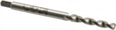 Heli-Coil - #3-48 UNC, 2 Flute, Bottoming Chamfer, Bright Finish, High Speed Steel Spiral Flute STI Tap - Right Hand Flute, 1-15/16" OAL, 0.141" Shank Diam, 5/8" Thread Length, 3B Class of Fit - Exact Tooling