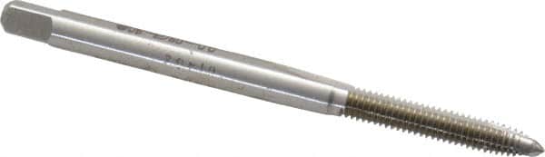 Heli-Coil - #3-48 UNC, H1, 2 Flutes, Plug Chamfer, Bright Finish, High Speed Steel Spiral Point STI Tap - 1-15/16" OAL, 0.141" Shank Diam, 5/8" Thread Length, 3/16" Square Length, 0.11" Square Size, 3B Class of Fit - Exact Tooling