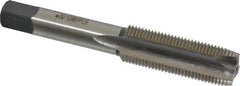 Heli-Coil - 1/2-20 UNF, H3, 3 Flutes, Plug Chamfer, Bright Finish, High Speed Steel Spiral Point STI Tap - 3-19/32" OAL, 0.429" Shank Diam, 1-21/32" Thread Length, 1/2" Square Length, 0.322" Square Size, 3B Class of Fit - Exact Tooling