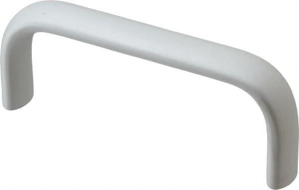 Electro Hardware - 4" Center to Center, Clear Anodized Aluminum Pull Handle - 1.75" High - Exact Tooling