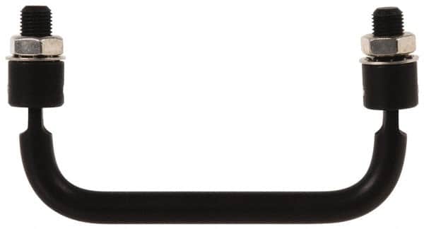 Electro Hardware - 4" Center to Center, Nickel Plated Brass Pull Handle - 1.85" High - Exact Tooling