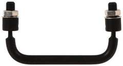 Electro Hardware - 4" Center to Center, Nickel Plated Brass Pull Handle - 1.85" High - Exact Tooling