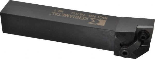Kennametal - MCLN, Right Hand Cut, 5° Lead Angle, 1" Shank Height x 1" Shank Width, Negative Rake Indexable Turning Toolholder - 6" OAL, CN..54. Insert Compatibility, Series Kenloc - Exact Tooling