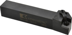 Kennametal - MCLN, Left Hand Cut, 5° Lead Angle, 1" Shank Height x 1" Shank Width, Negative Rake Indexable Turning Toolholder - 6" OAL, CN..54. Insert Compatibility, Series Kenloc - Exact Tooling
