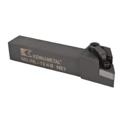 Kennametal - MDJN, Left Hand Cut, 3° Lead Angle, 3/4" Shank Height x 3/4" Shank Width, Negative Rake Indexable Turning Toolholder - 4-1/2" OAL, DN..43. Insert Compatibility, Series Kenloc - Exact Tooling