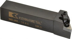 Kennametal - MDJN, Left Hand Cut, 3° Lead Angle, 1" Shank Height x 1" Shank Width, Negative Rake Indexable Turning Toolholder - 5" OAL, DN..43. Insert Compatibility, Series Kenloc - Exact Tooling