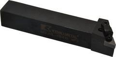 Kennametal - MDJN, Left Hand Cut, 3° Lead Angle, 1" Shank Height x 1" Shank Width, Negative Rake Indexable Turning Toolholder - 6" OAL, DN..43. Insert Compatibility, Series Kenloc - Exact Tooling