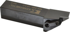 Kennametal - MVJN, Right Hand Cut, 3° Lead Angle, 1" Shank Height x 1" Shank Width, Negative Rake Indexable Turning Toolholder - 5" OAL, VN..33. Insert Compatibility, Series Kenloc - Exact Tooling
