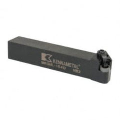 Kennametal - MRGN, Left Hand Cut, 15° Lead Angle, 1" Shank Height x 1" Shank Width, Negative Rake Indexable Turning Toolholder - 6" OAL, RN..43 Insert Compatibility, Series Kenloc - Exact Tooling