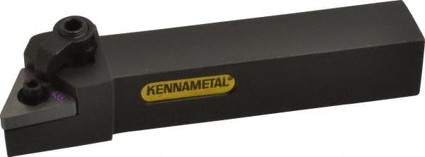 Kennametal - MTJN, Right Hand Cut, 3° Lead Angle, 3/4" Shank Height x 3/4" Shank Width, Negative Rake Indexable Turning Toolholder - 4-1/2" OAL, TN..43. Insert Compatibility, Series Kenloc - Exact Tooling