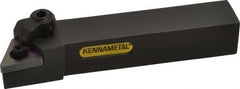 Kennametal - MTJN, Right Hand Cut, 3° Lead Angle, 3/4" Shank Height x 3/4" Shank Width, Negative Rake Indexable Turning Toolholder - 4-1/2" OAL, TN..43. Insert Compatibility, Series Kenloc - Exact Tooling