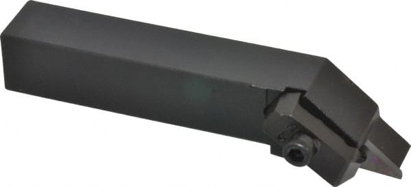 Kennametal - VP.., -5° Lead Angle NVLC External Left Hand Indexable Profiling Toolholder - 19.05mm Shank Height x 19.05mm Shank Width, 114.3mm Long, Steel - Exact Tooling