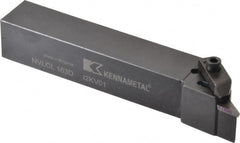 Kennametal - VP.., -5° Lead Angle NVLC External Left Hand Indexable Profiling Toolholder - 25.4mm Shank Height x 25.4mm Shank Width, 6" Long, Steel - Exact Tooling