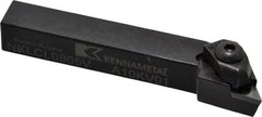 Kennametal - NP.., -5° Lead Angle NKLC External Left Hand Indexable Profiling Toolholder - 12.7mm Shank Height x 12.7mm Shank Width, 88.9mm Long, Steel - Exact Tooling