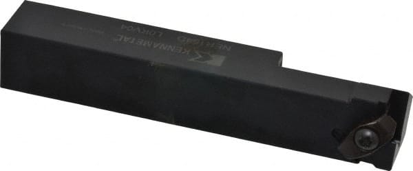 Kennametal - External Thread, Right Hand Cut, 25.4mm Shank Width x 25.4mm Shank Height Indexable Threading Toolholder - 152.4mm OAL, N.4L Insert Compatibility, NE Toolholder, Series Top Notch - Exact Tooling