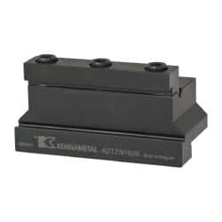 Kennametal - Tool Block Style A2TZN, 26mm Blade Height, 3.39" OAL, 1.89"& OAH, Indexable Cutoff Blade Tool Block - 1" Shank Height, 1" Shank Width, Reversible, Series A2 Cut-Off - Exact Tooling