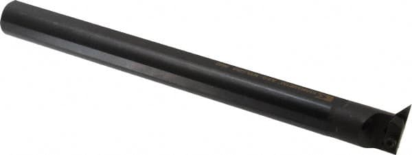 Kennametal - VP.., 5° Lead Angle A-NVLC Internal Right Hand Indexable Profiling Toolholder - 1-1/4" Shank Width, 355.6mm Long, Steel, Through Coolant - Exact Tooling