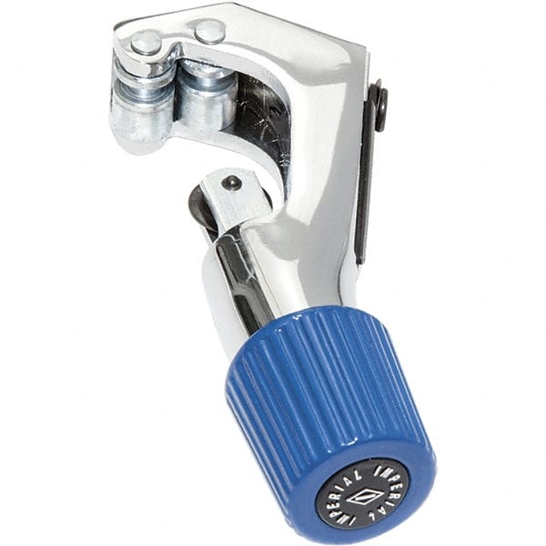 Imperial - 1/8 to 1-1/8" Tube Cutter - Copper, Aluminum, Brass & Soft Steel, 5" OAL - Exact Tooling