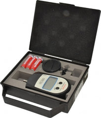 Mitutoyo - Accurate up to 0.006 +/- 0.5% Digit (600 to 25,000 RPM) and 0.4 +/- 1% Digit (600 to 25,000 RPM), 1 to 25,000 RPM Resolution, Contact Tachometer - 4.8228 Inch Long x 2.5197 Inch Wide x 1.24 Inch Meter Thick, 1 to 25,000 RPM Measurement - Exact Tooling