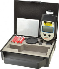 Mitutoyo - Accurate up to 0.006 +/- 0.5% Digit (600 to 99,999 RPM) and 0.4 +/- 1% Digit (600 to 99,999 RPM), Contact and Noncontact Tachometer - Exact Tooling