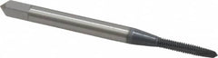 OSG - #2-56 UNC, 2 Flute, elektraLUBE Finish, High Speed Steel Spiral Point Tap - Plug Chamfer, Right Hand Thread, 1-3/4" OAL, 7/16" Thread Length, 2B Class of Fit, Series 105 - Exact Tooling