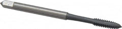 OSG - #6-32 UNC, 2 Flute, elektraLUBE Finish, High Speed Steel Spiral Point Tap - Plug Chamfer, Right Hand Thread, 2" OAL, 11/16" Thread Length, 2B Class of Fit, Series 105 - Exact Tooling