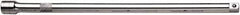 SK - 1/2" Drive Standard Socket Extension - 20" OAL, Chrome Finish - Exact Tooling