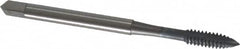 OSG - #6-32 UNC, 2 Flute, elektraLUBE Finish, High Speed Steel Spiral Point Tap - Plug Chamfer, Right Hand Thread, 2" OAL, 11/16" Thread Length, Series 105 - Exact Tooling